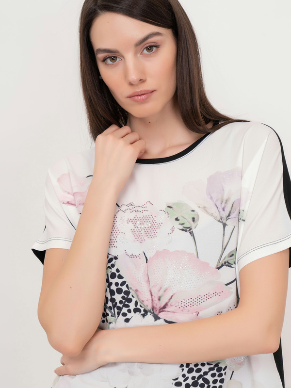 Э2197-121/21-01 Блуза тр. Franco Vello