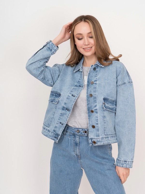 Э221265/10152/м/22-01 Куртка джинсовая Unq