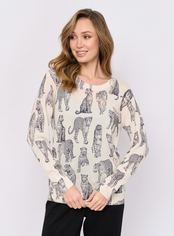 5034-227/26-02 Джемпер вязаный Franco Vello