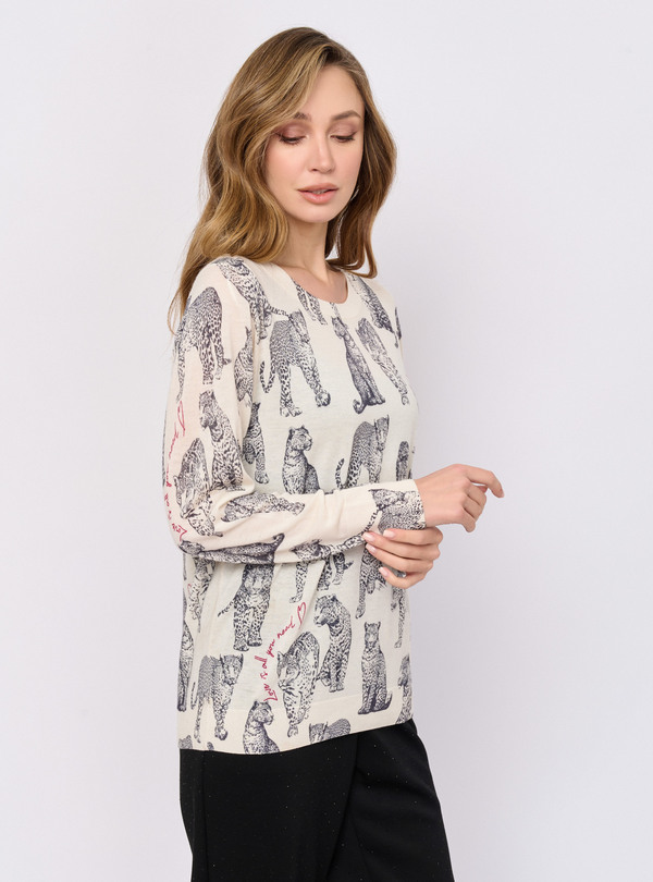 5034-227/26-02 Джемпер вязаный Franco Vello