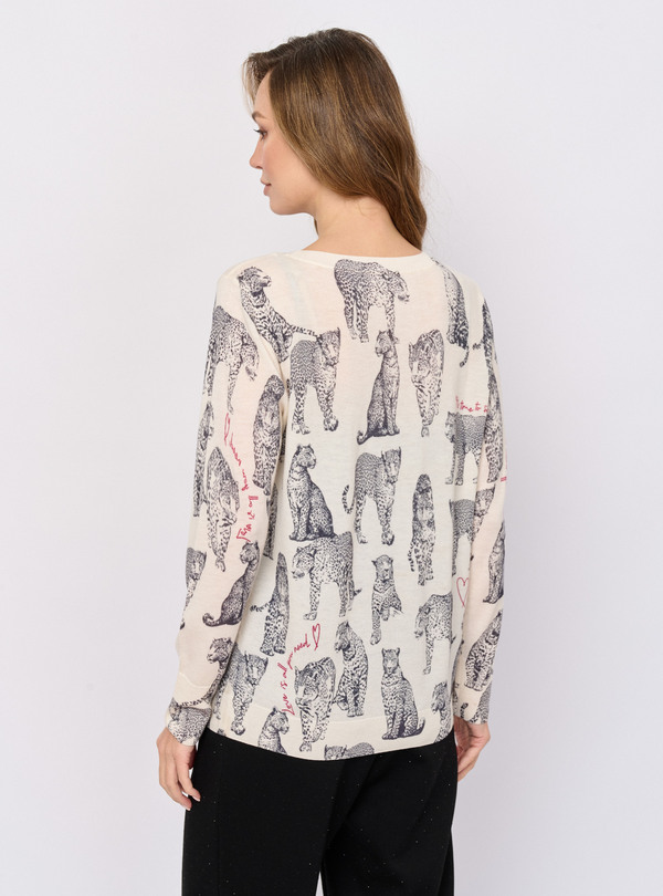 5034-227/26-02 Джемпер вязаный Franco Vello