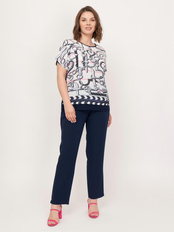 Э2189-121/21-01 Блуза тр. Franco Vello