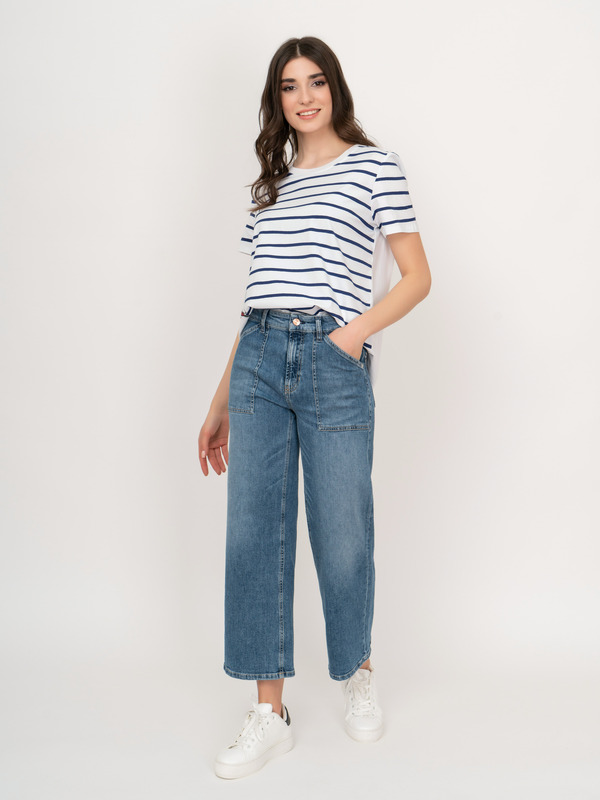 Э0057/00/9174/22-01 Брюки джинсовые Cambio