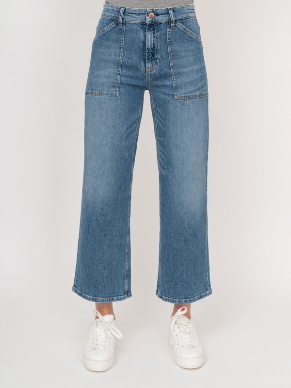 Э0057/00/9174/22-01 Брюки джинсовые Cambio