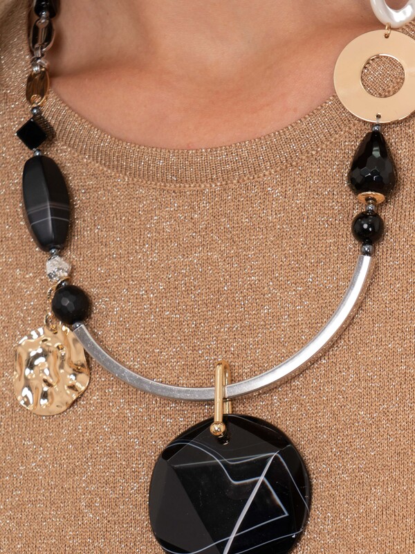 Э368304/22-02 Колье Мегаполис Ярославна