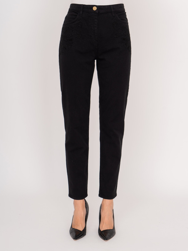 ЭOVINDOLI/22-02 Брюки джинсовые Luisa Spagnoli