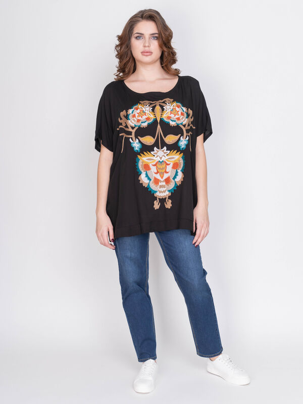 Э711.1139.R/19-01 Блуза Mat Fashion