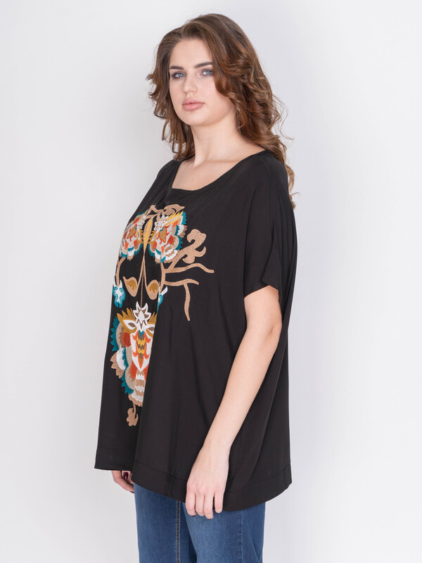 Э711.1139.R/19-01 Блуза Mat Fashion