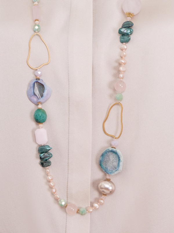 425885/21-02 Бусы Бал Радужной феи дл. Ярославна