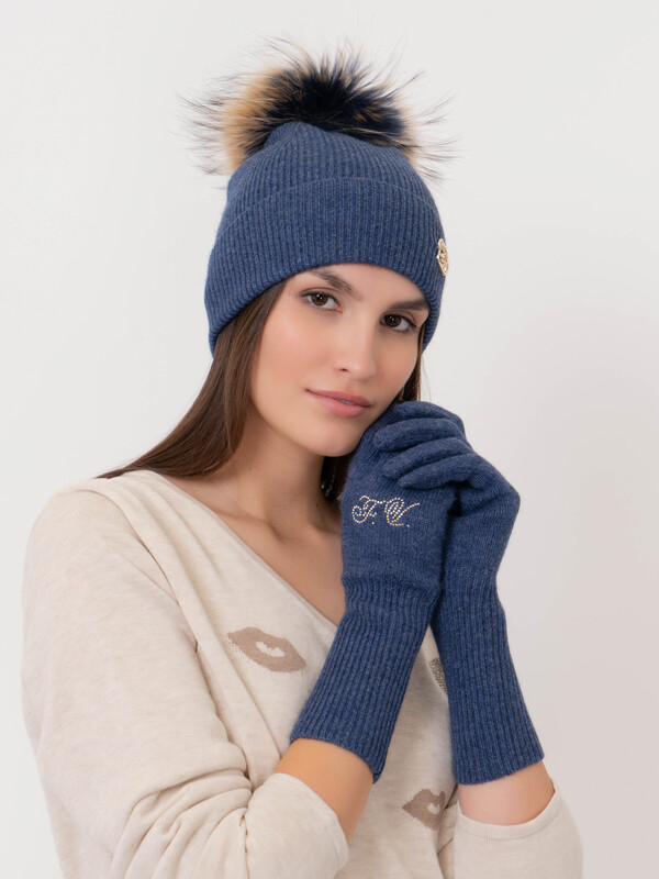 1009-221/20-02  Шапка + Перчатки Franco Vello