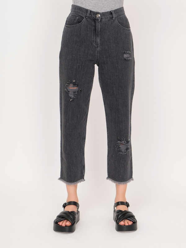 Э7115-121/21-01 Брюки джинсовые Franco Vello