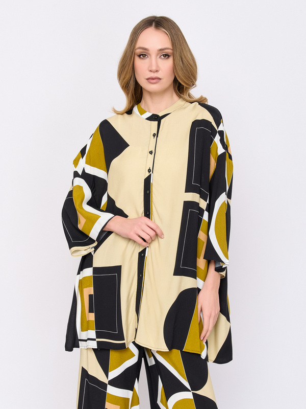 Э8301.3019/м/25-01 Блуза Mat Fashion