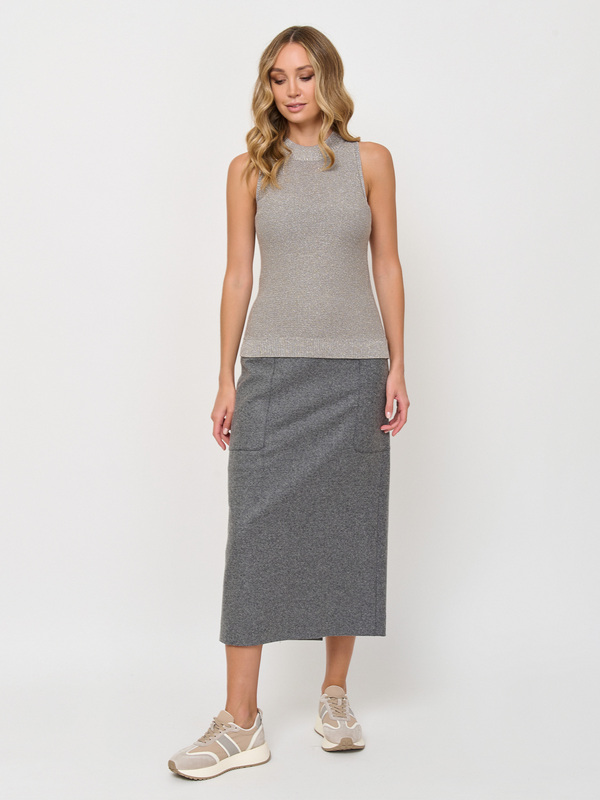 Э108569/5157/м/24-02 Пуловер (жилет) Luisa Cerano