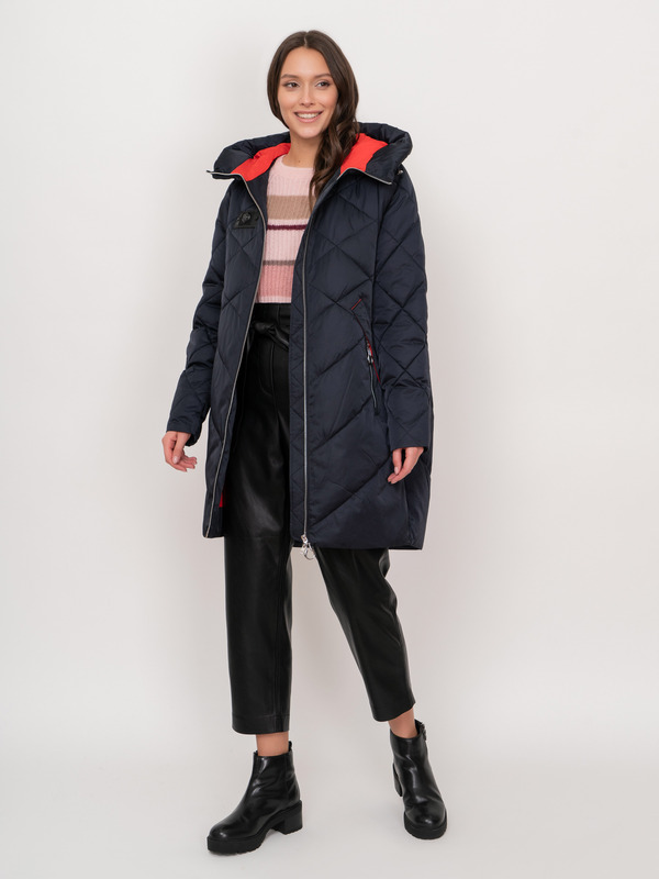 Э3206-222/м/21-02 Пальто утепленное Franco Vello