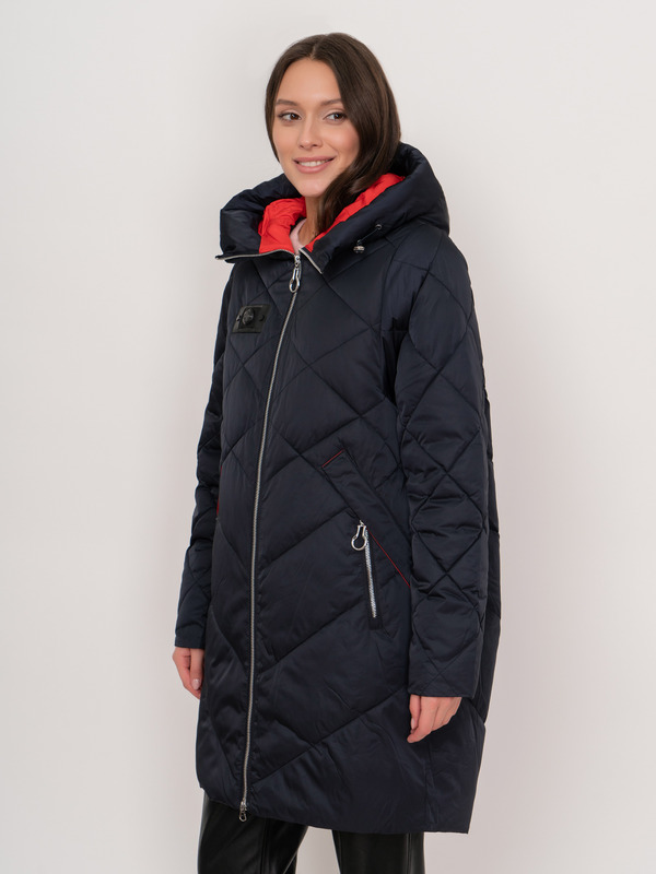 Э3206-222/м/21-02 Пальто утепленное Franco Vello