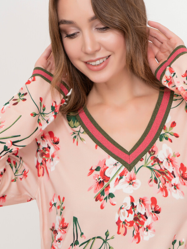 ЭPH972H20/20-02 Пуловер Leo&Ugo