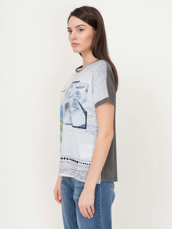 Э2186-121/21-01 Блуза тр. Franco Vello