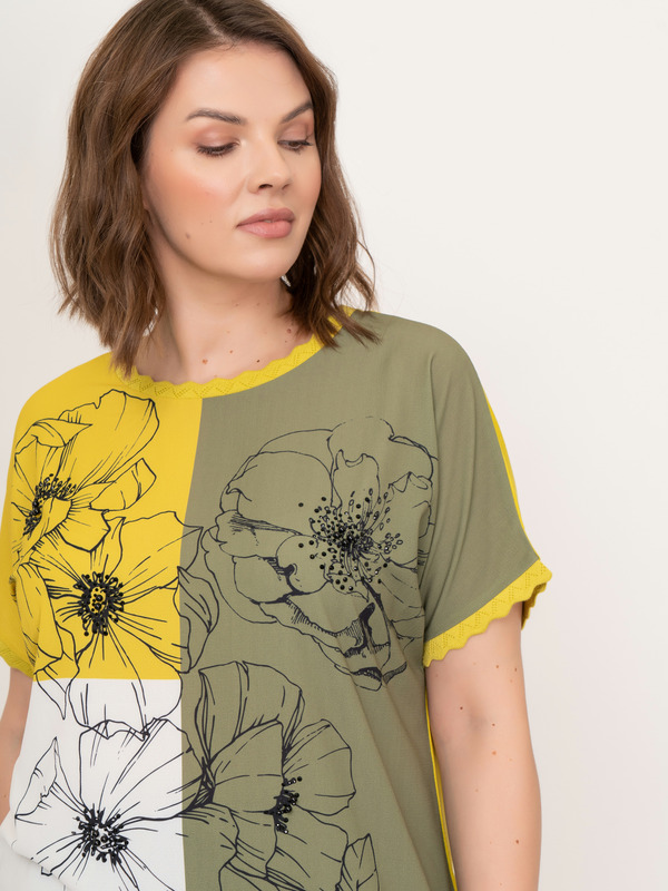 Э2202-121/21-01 Блуза тр. Franco Vello