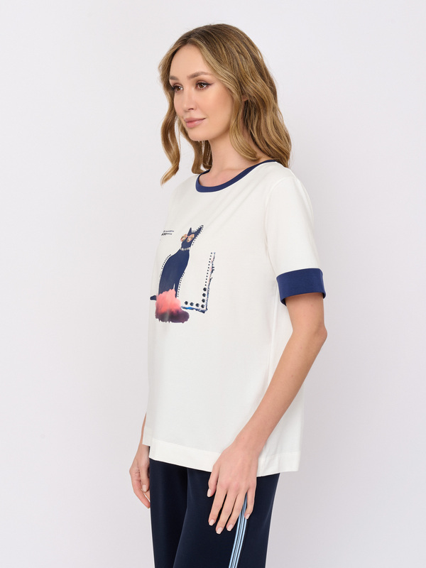 С26D4599/м/26-01 Блузка тр. DONNE DA SOGNO