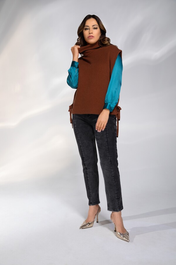 Э7267-223/22-02 Брюки джинсовые Franco Vello