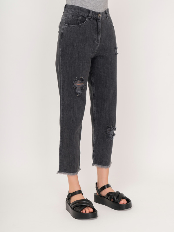 Э7115-121/21-01 Брюки джинсовые Franco Vello