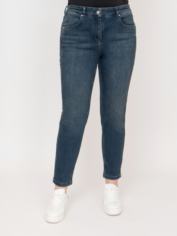 Э7112-121/21-01 Брюки джинсовые Franco Vello