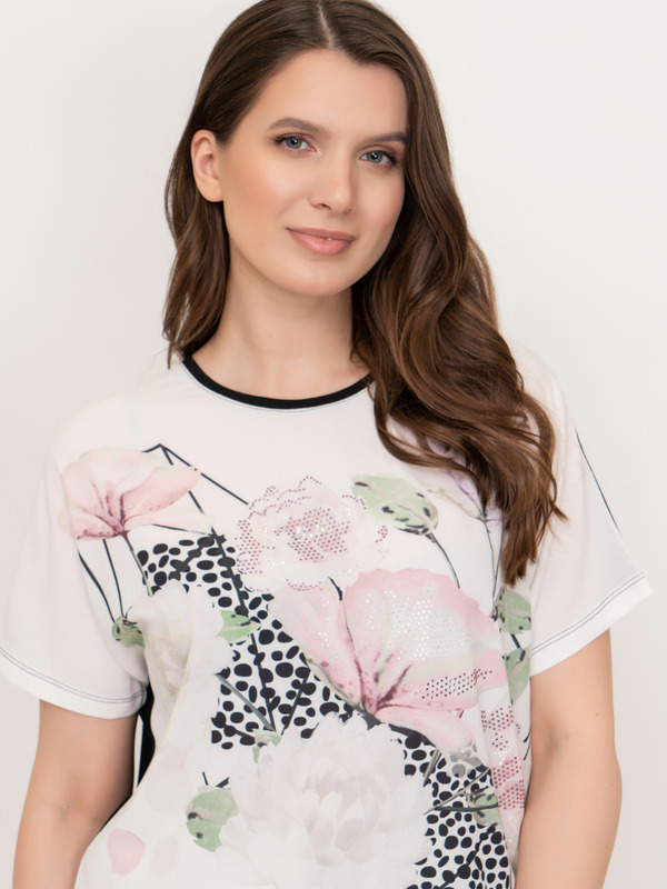 Э2197-121/21-01 Блуза тр. Franco Vello