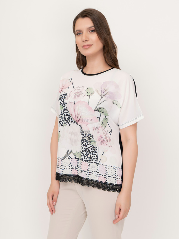 Э2197-121/21-01 Блуза тр. Franco Vello