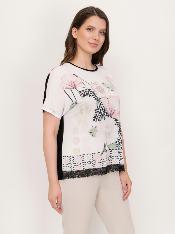 Э2197-121/21-01 Блуза тр. Franco Vello