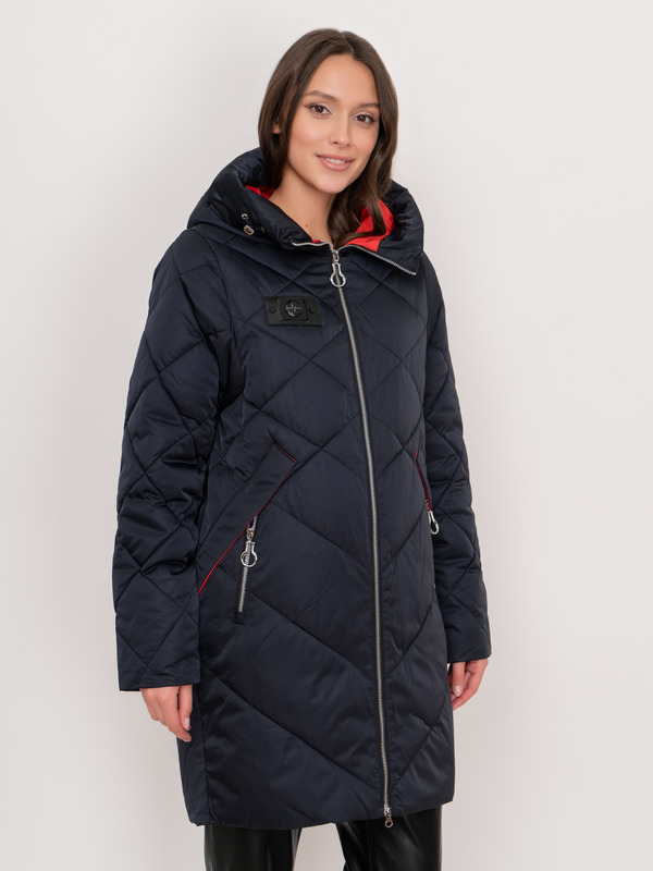 Э3206-222/м/21-02 Пальто утепленное Franco Vello