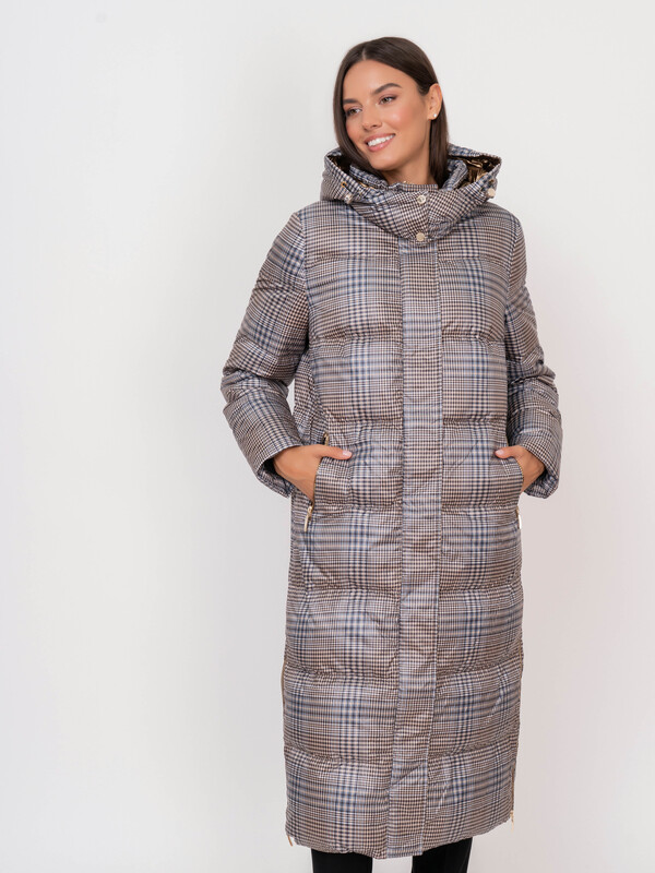 Э3161-222/м/21-02 Пальто утепленное Franco Vello