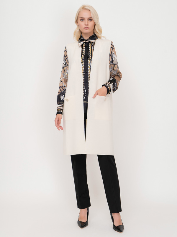 ЭMENTAWEI/20-02 Жилет тр. Luisa Spagnoli