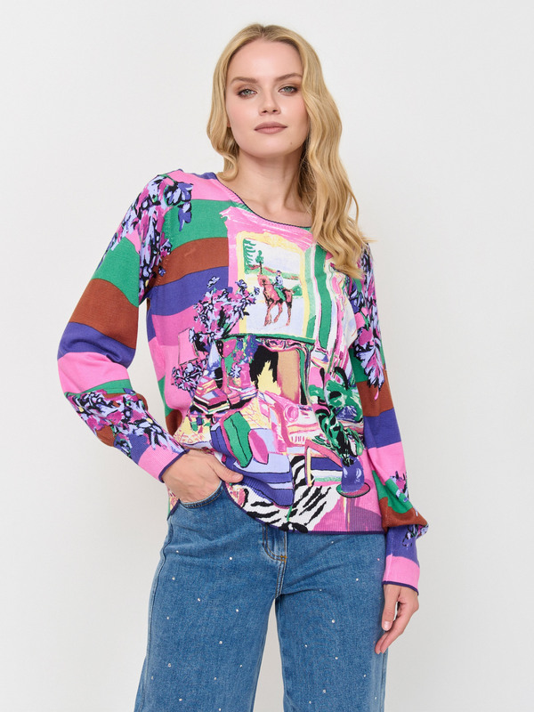 ЭDW230/м/24-02 Джемпер LEO & UGO