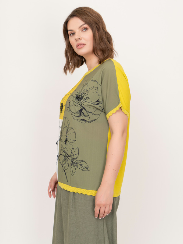 Э2202-121/21-01 Блуза тр. Franco Vello