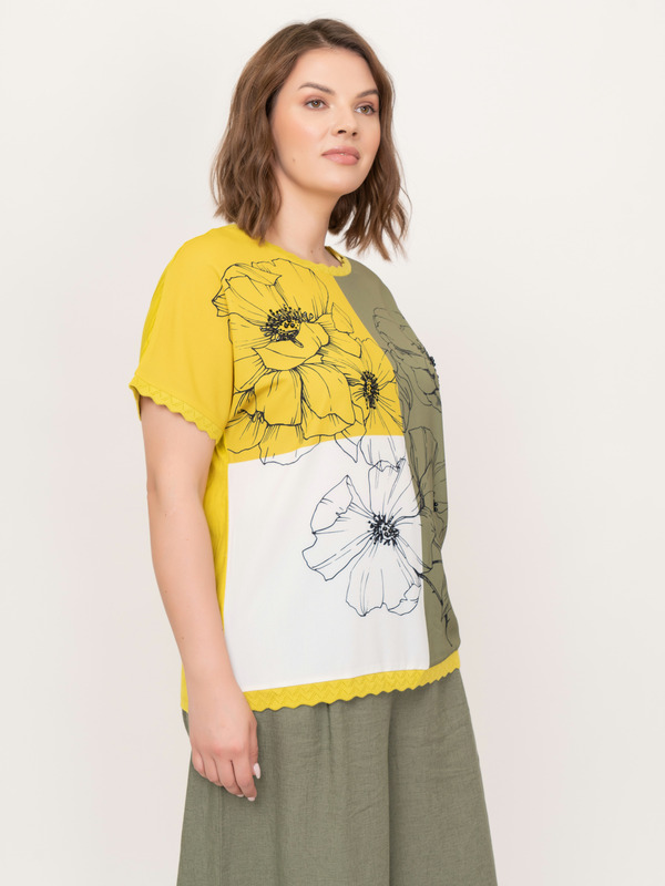 Э2202-121/21-01 Блуза тр. Franco Vello