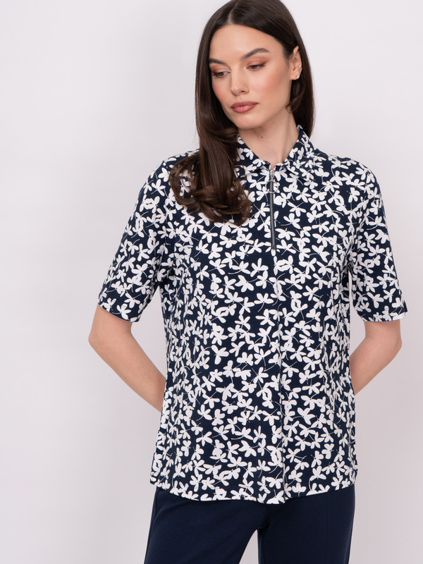 Э321351/22-01 Пуловер (с воротом поло) Rabe