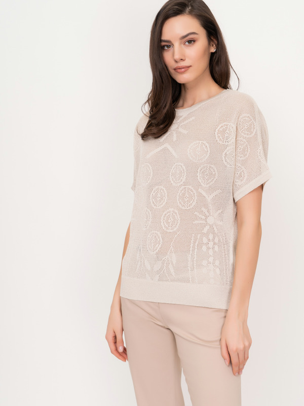 Э5146-121/21-01 Джемпер вязаный Franco Vello