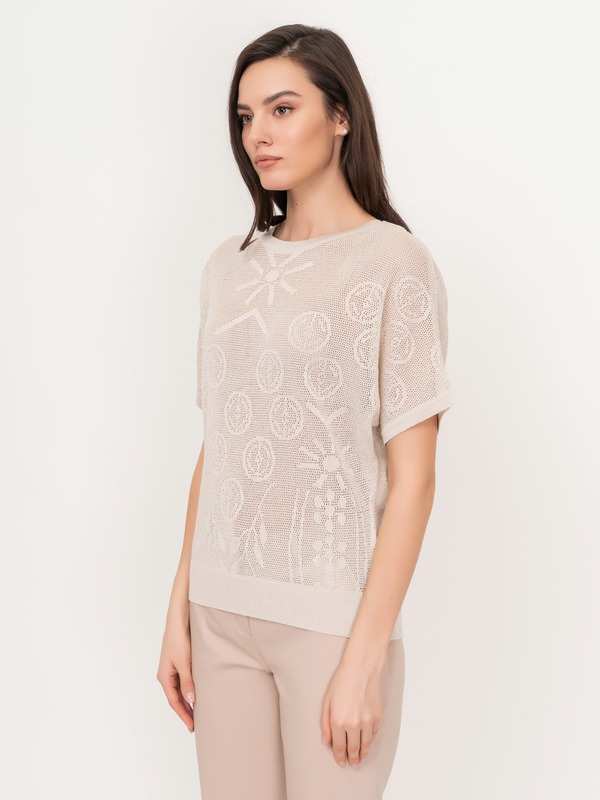 Э5146-121/21-01 Джемпер вязаный Franco Vello