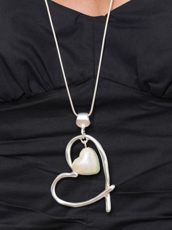 Э390268/24-02 Колье Сердечные тайны Ярославна