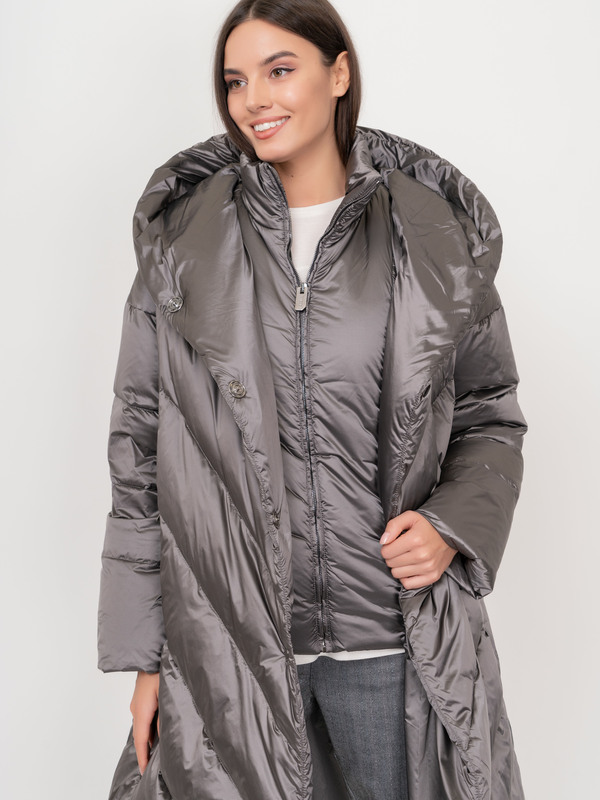 Э25T544/20-02 Пальто (пуховик) Fontanelli