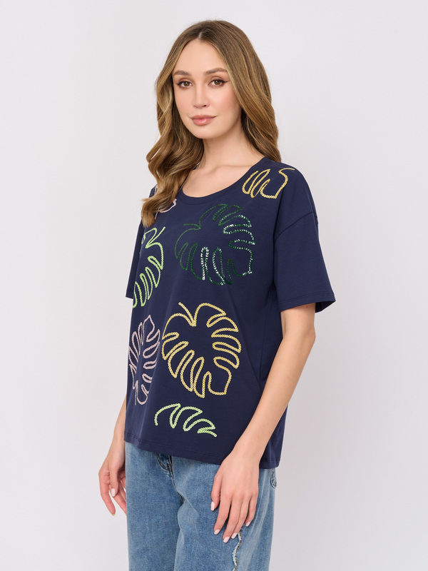 СTEJ963/м/26-01 Футболка LEO & UGO