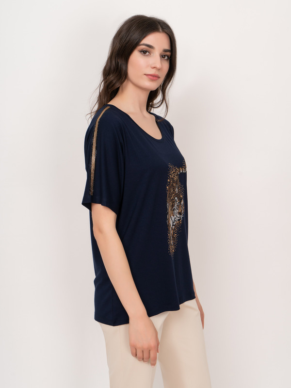 Э77650/22-01 Джемпер KAZEE