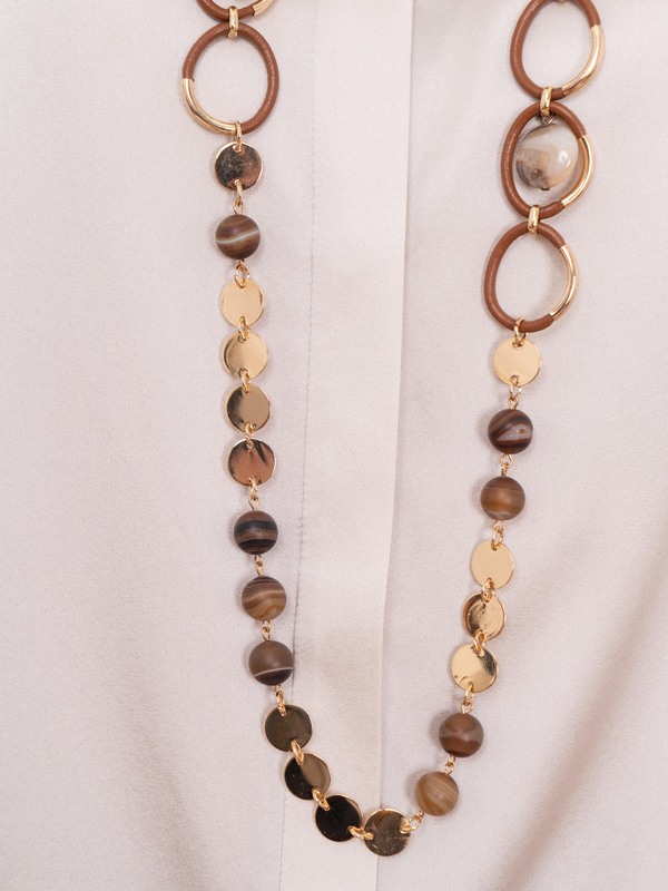 340416/21-02 Колье Мегаполис Ярославна