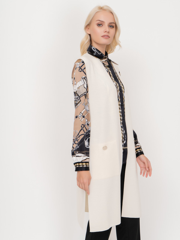 ЭMENTAWEI/20-02 Жилет тр. Luisa Spagnoli