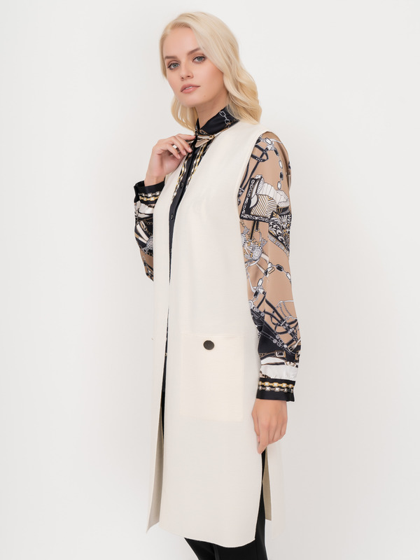 ЭMENTAWEI/20-02 Жилет тр. Luisa Spagnoli