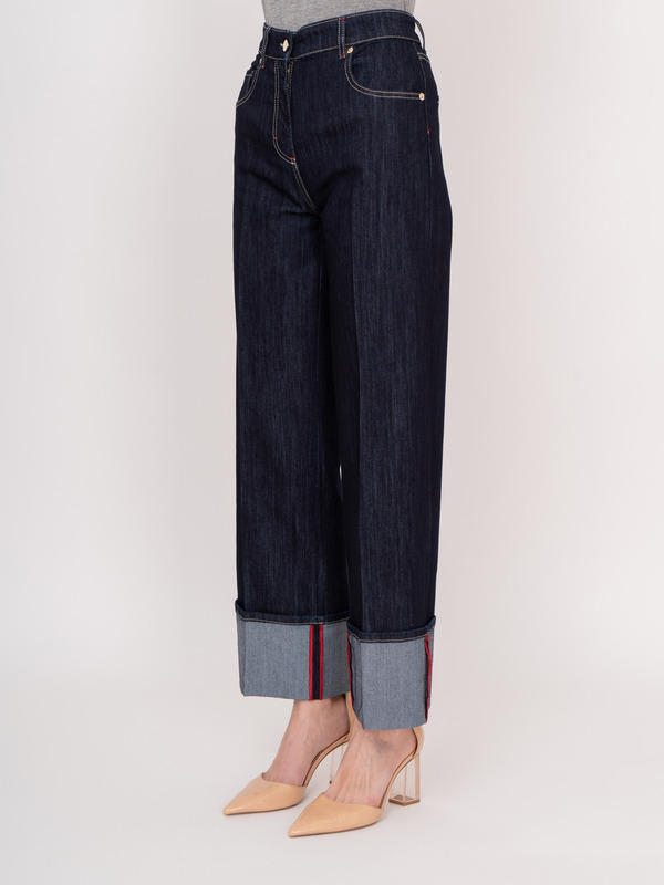 ЭATTRARRE/22-01 Брюки джинсовые Luisa Spagnoli