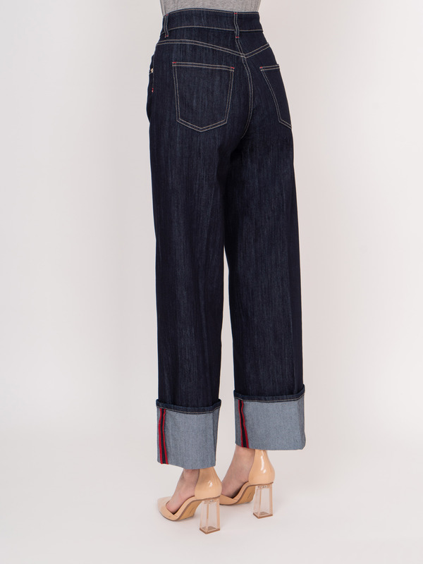 ЭATTRARRE/22-01 Брюки джинсовые Luisa Spagnoli