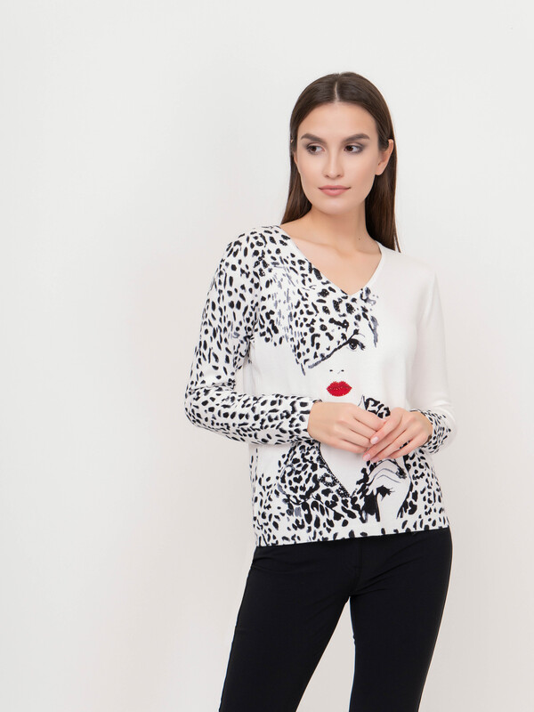 ЭCW100H20/20-02 Пуловер Leo&Ugo