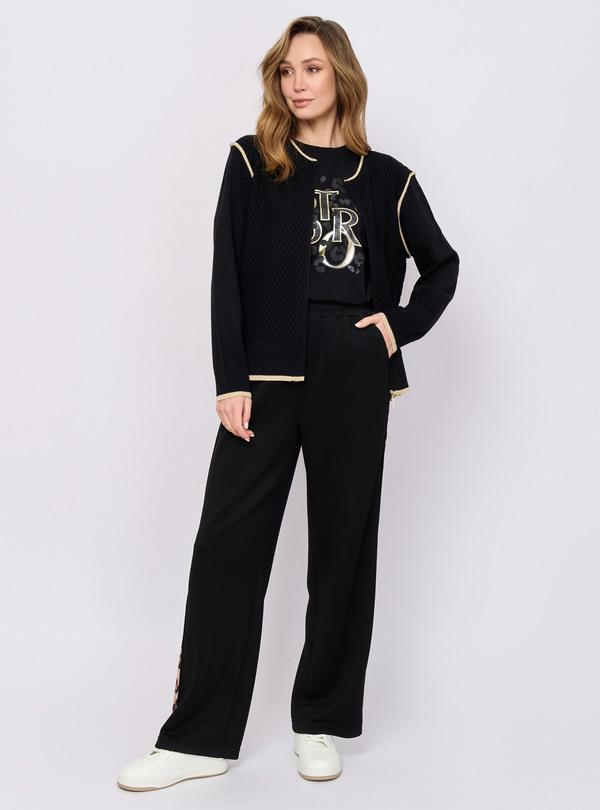 5041-227/26-02 Жакет на молнии вязаный Franco Vello