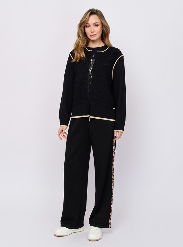 5041-227/26-02 Жакет на молнии вязаный Franco Vello